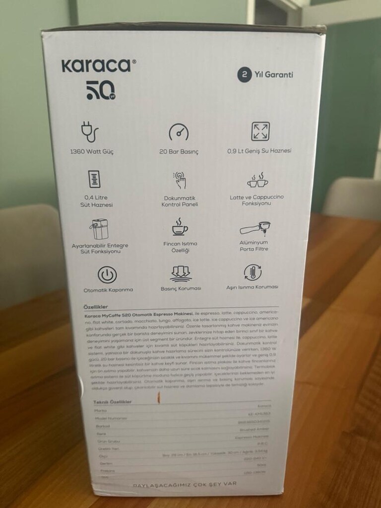 karaca espresso makinesi - 4