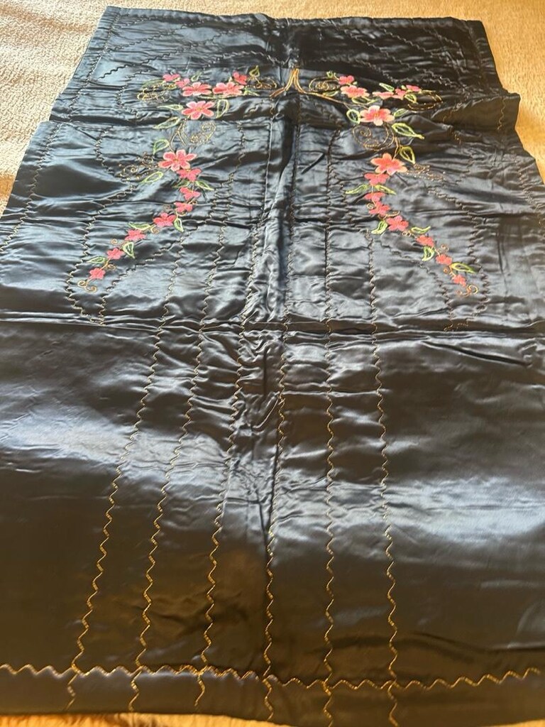 Seccade 1.25cm 80 cm saten Çin iğnesi siyah hiç kullanılmamış - 9
