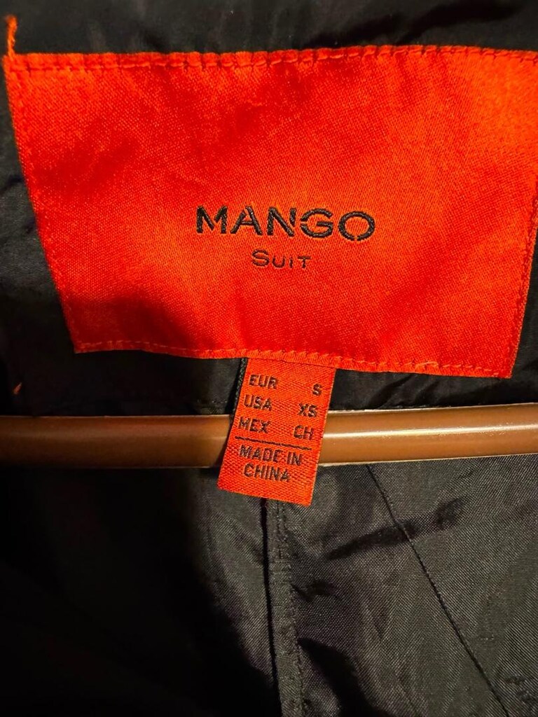 mango siyah kaz tüyü kadın mont - 2
