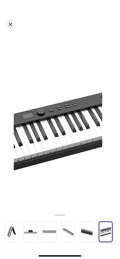 Jwin JDP-8830 88 Tuş Katlanabilir Bluetooth + Şarjlı Piyano - Siyah - 10