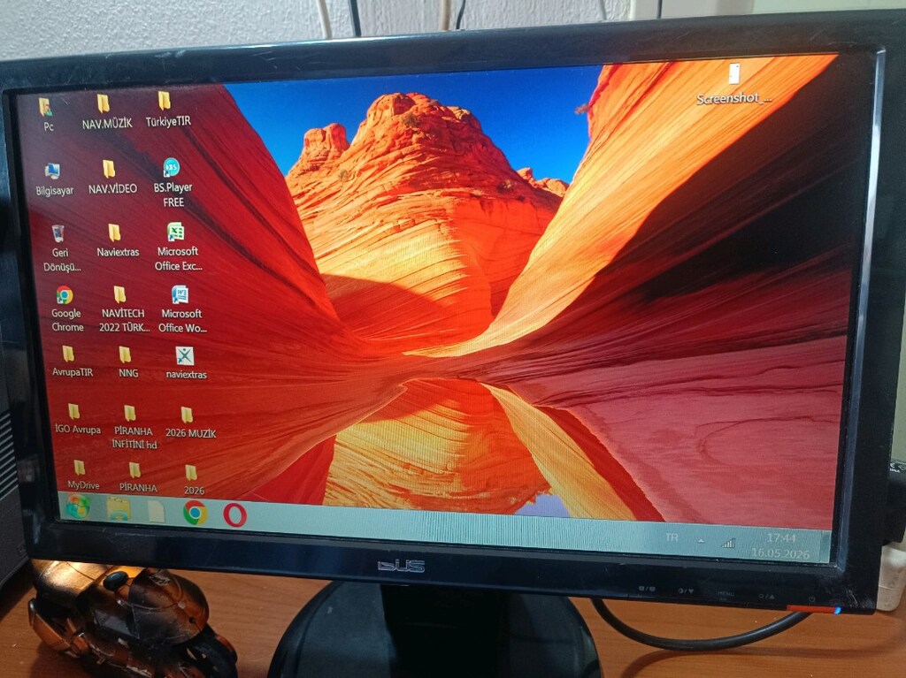 Asus VH192 Monitör VGA giriş hatasız - 10