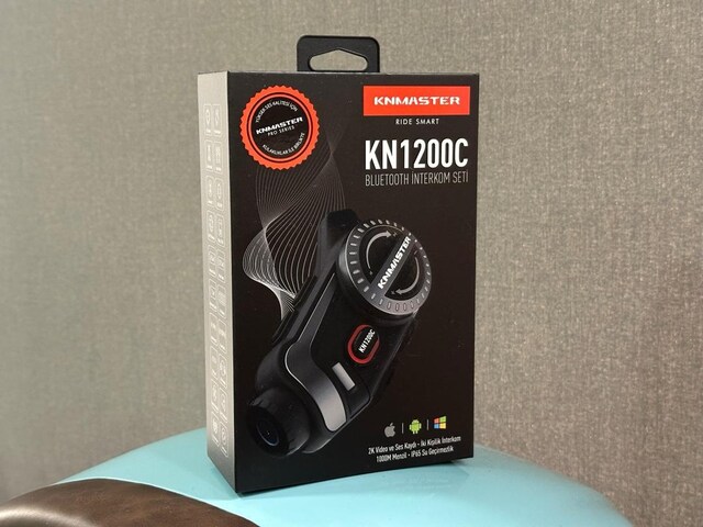 KNMASTER KN1200C KAMERALI KASK KULAKLIĞI (İntercom)