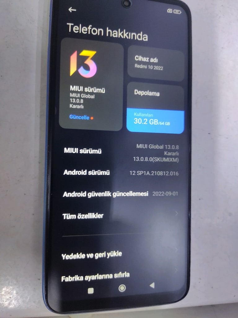 redmi 10;2022ve sıkıntısız temiz ve sağlıkli kullanım şartları - 3