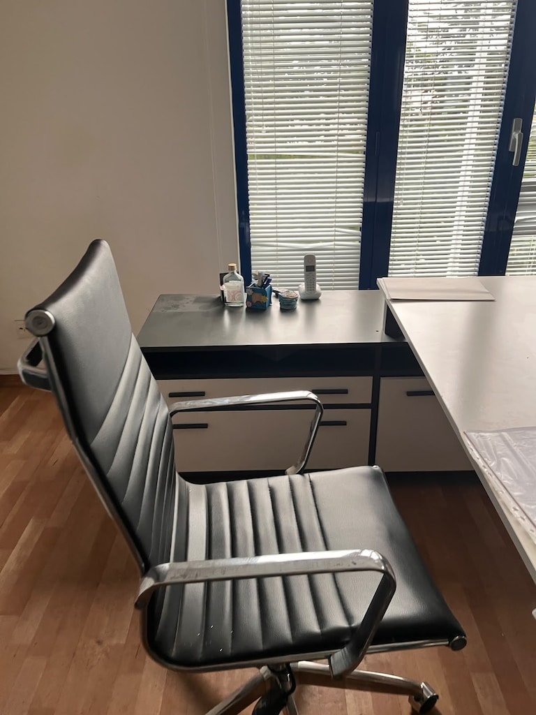 DEKOR BÜRO MOBİLYALARI 190X160 BEYAZ MAKAM TAKIMI İKİNCİ EL - 9