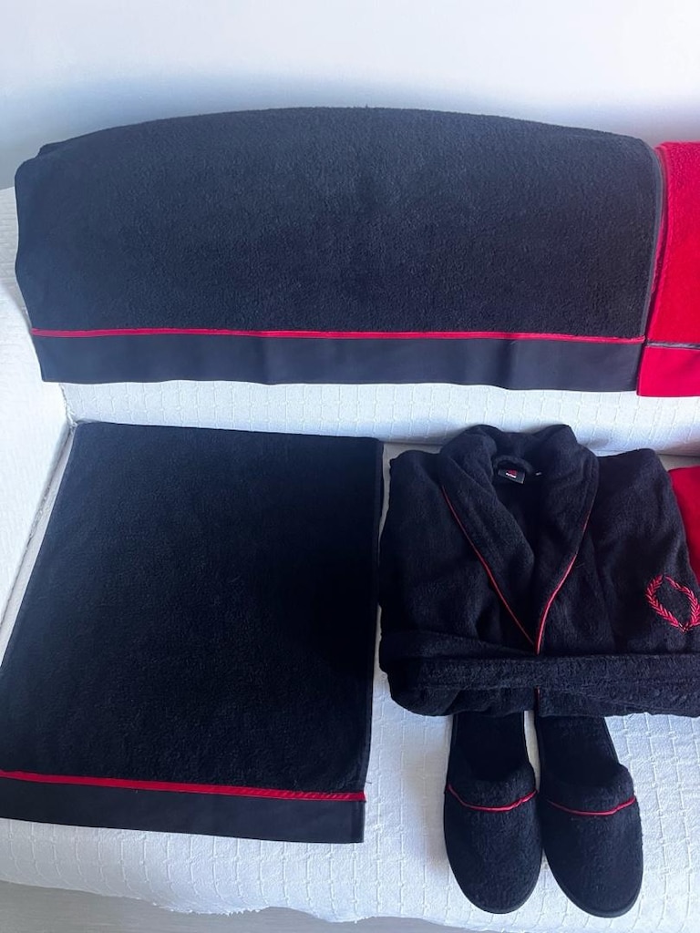 Issımo Home 8 parça bambu lüks bornoz seti - 11