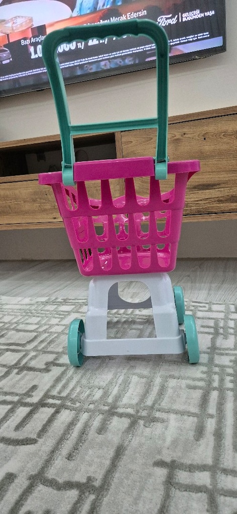 oyuncak alışveriş sepeti pembe - 4