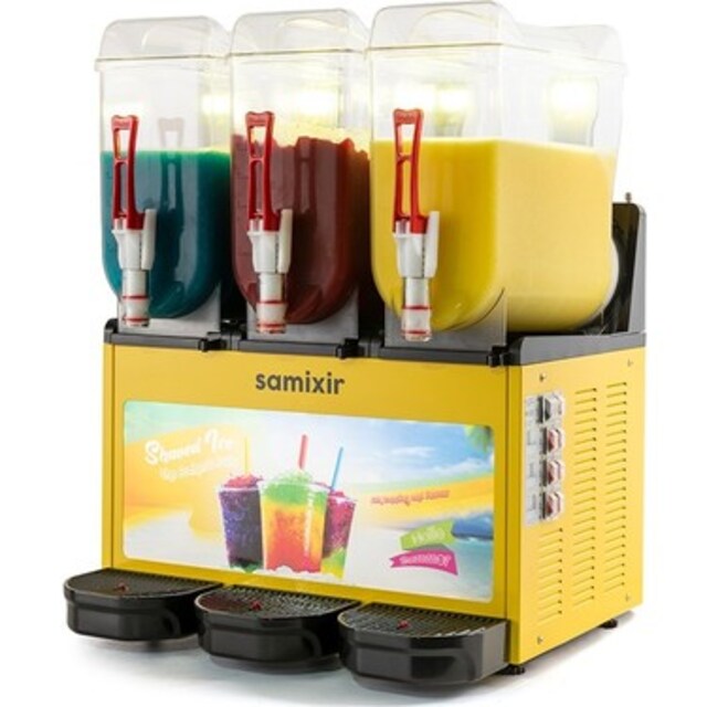 Samixir SLUSH-36-IA Triple Allure Üçlü 12+12+12 Lt Slush Buzlaş