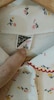 Vintage Çiçekli Bebe Yaka Pijama Üstü - 5