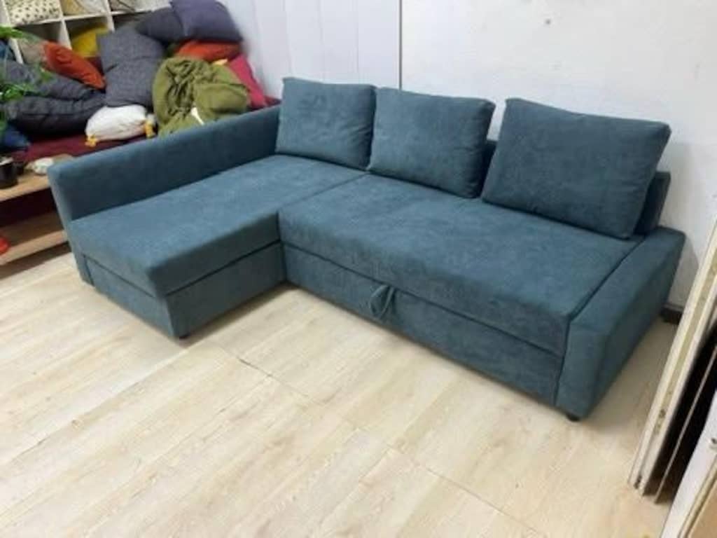 IKEA FRİHETEN SIFIR KAPLAMA YATAKLI BAZALI L KÖŞE KOLTUK KANEPE - 3