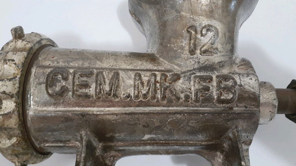 vintage kıyma makinesi(açıklamayı okuyun) - 8