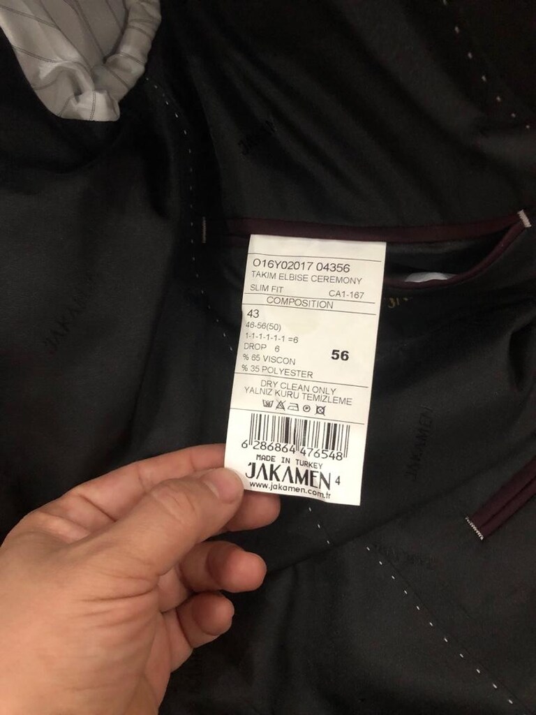 jakamen slimfit damatlık - 6