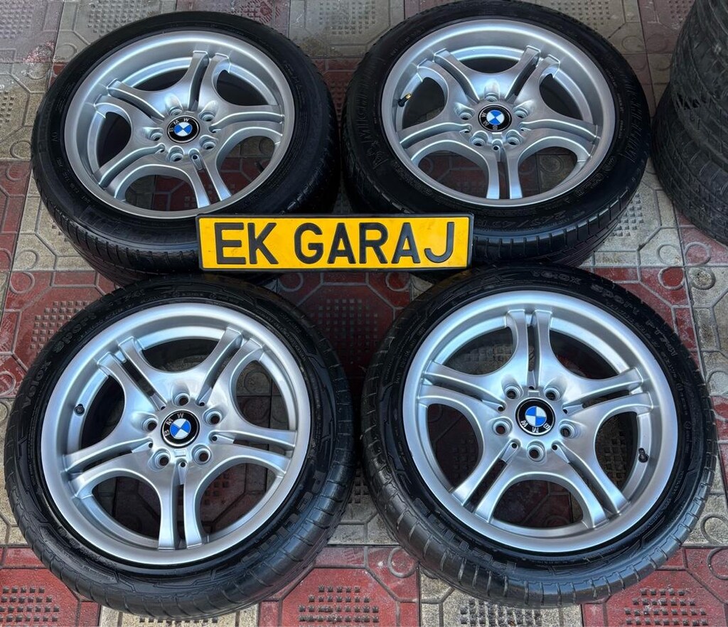 17 inç Bmw M2 jant lastik 7.5 8.5 ofset 5*120 - 4