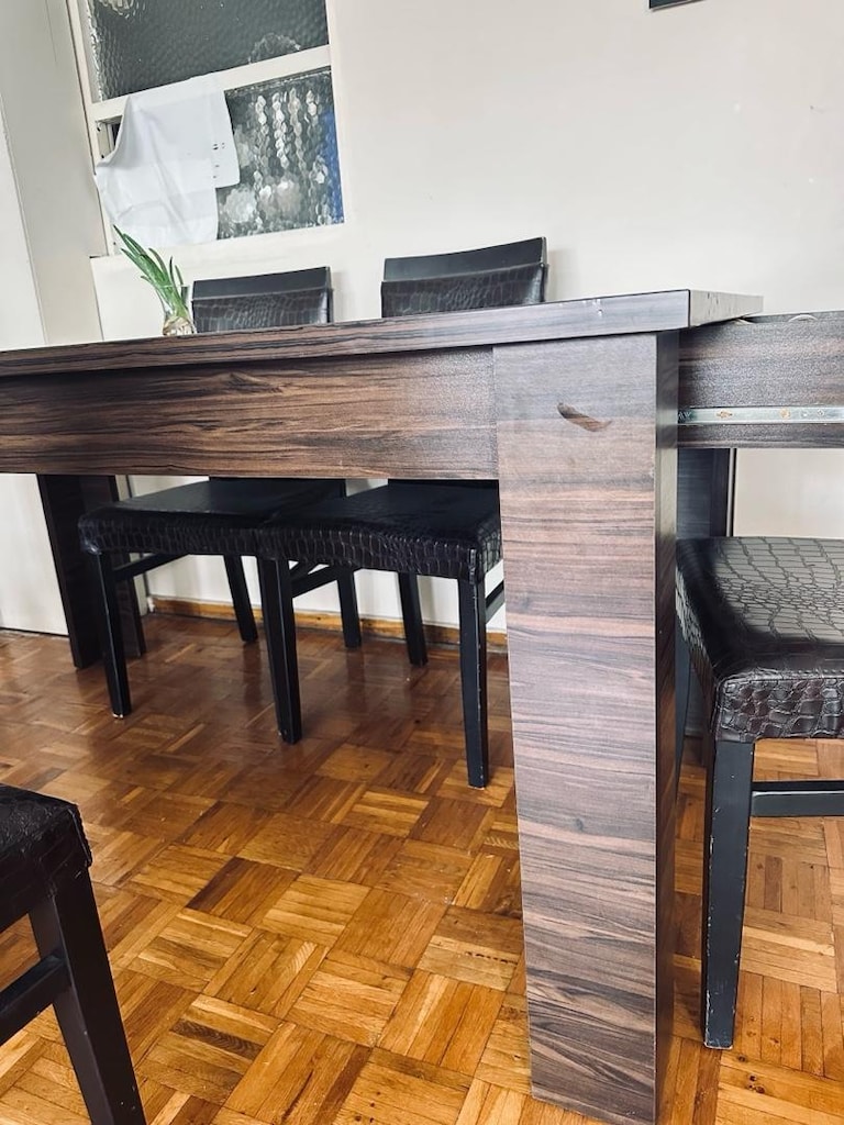 6 Kişilik mdf yemek masası + 6 sandalye - 2