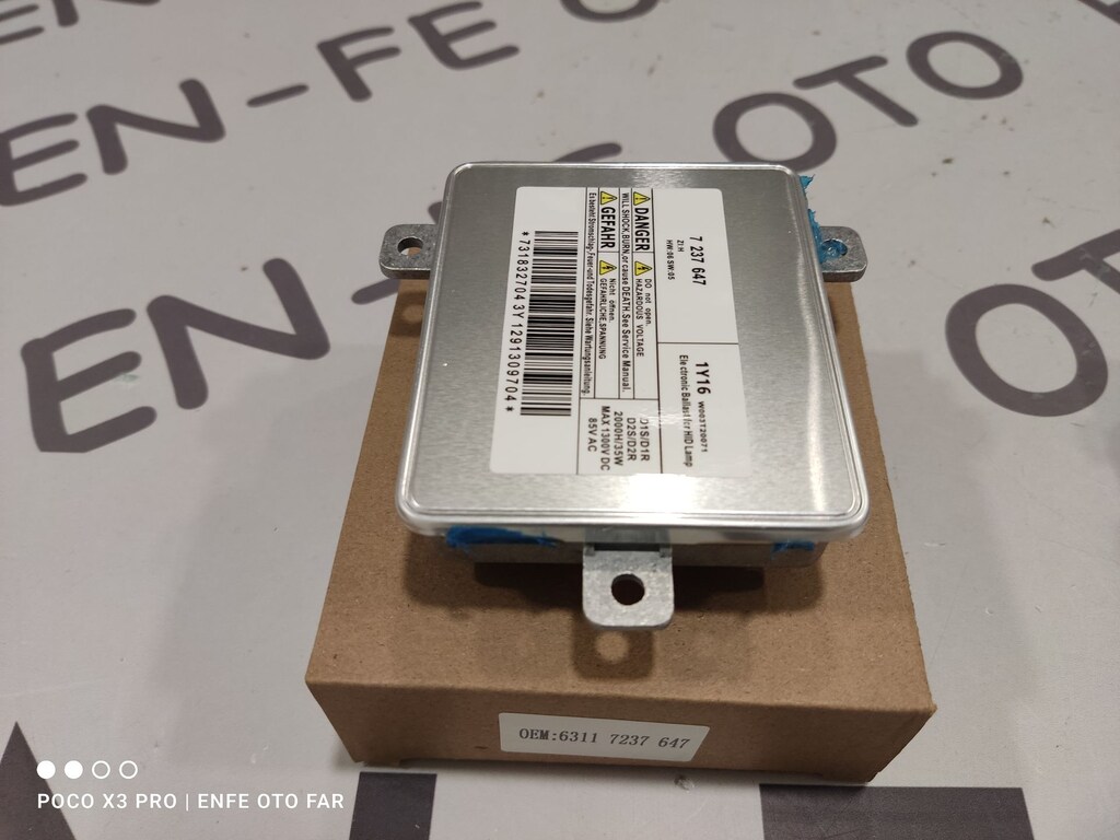 BMW E84 X1 Xenon Far Beyni 63117237647 - 3