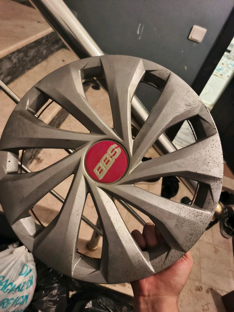 4x114.3 13 İnç Demir Jant + 175/70 R13 Lastik + 4 Adet BBS Kapak - 3