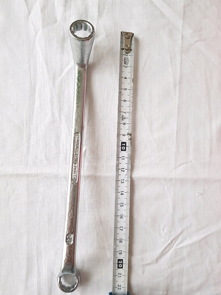Eğri boyunlu yildiz anahtar,12 -13mm. - 2