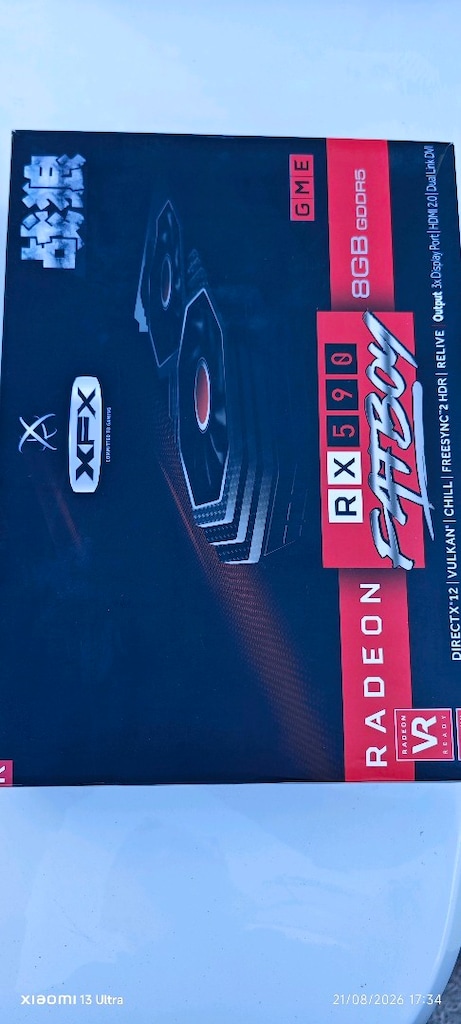 AMD XFX Radeon RX 590 8GB GDDR5 ekran kartı - 2