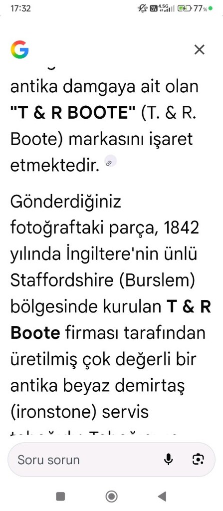 porselen servis tabağı - 7