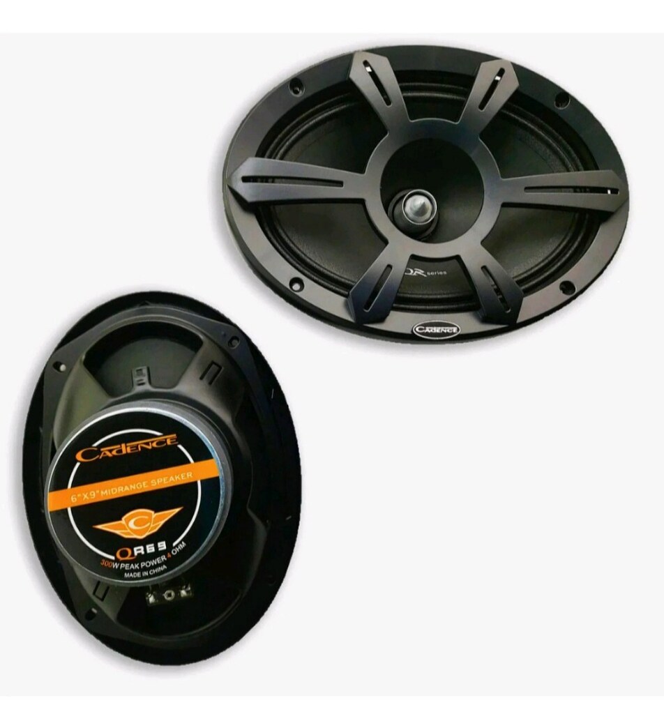 CADENCE QR69 OVAL MİDRANGE 300 WATT 150 RMS KAPAKLI SIFIR ÜRÜN - 4