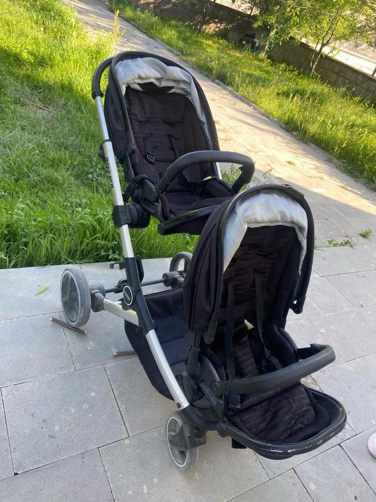 peg prego ikiz bebek arabası - 5