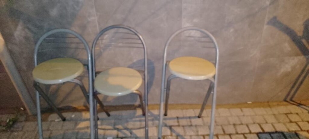 Üç Adet Açılıp Kapanır Sandelye - 8