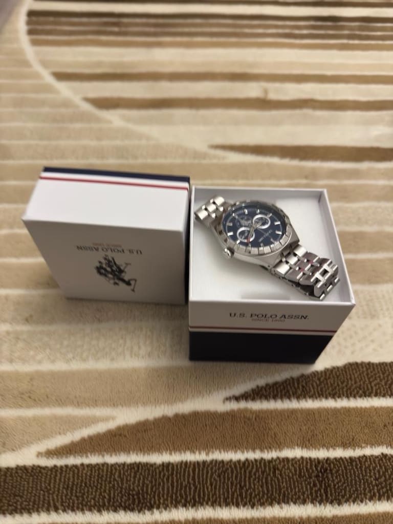 U.s. Polo Assn. Uspa1140-02 Erkek Kol Saati Metalik Gri — görsel 9/10