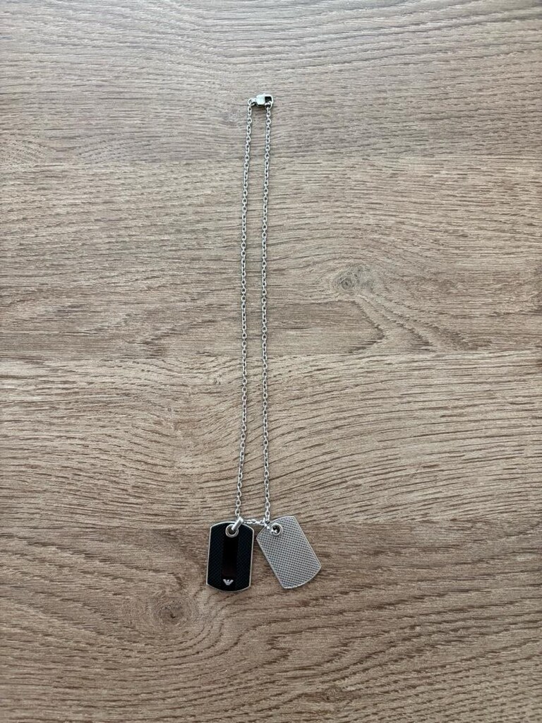 EMPORIO ARMANI Erkek Kolye Model: AJEGS1542-040 Kolye uzunluğu:55cm - 6