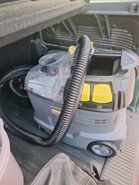 karcher 8/1 koltuk yikama makinesi ve yikama ekipmanlari