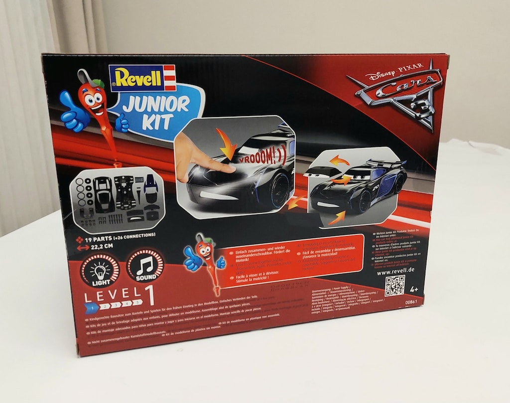 Revell Junior Kit - Cars Jackson Storm (Sıfır Kutusunda) - 9