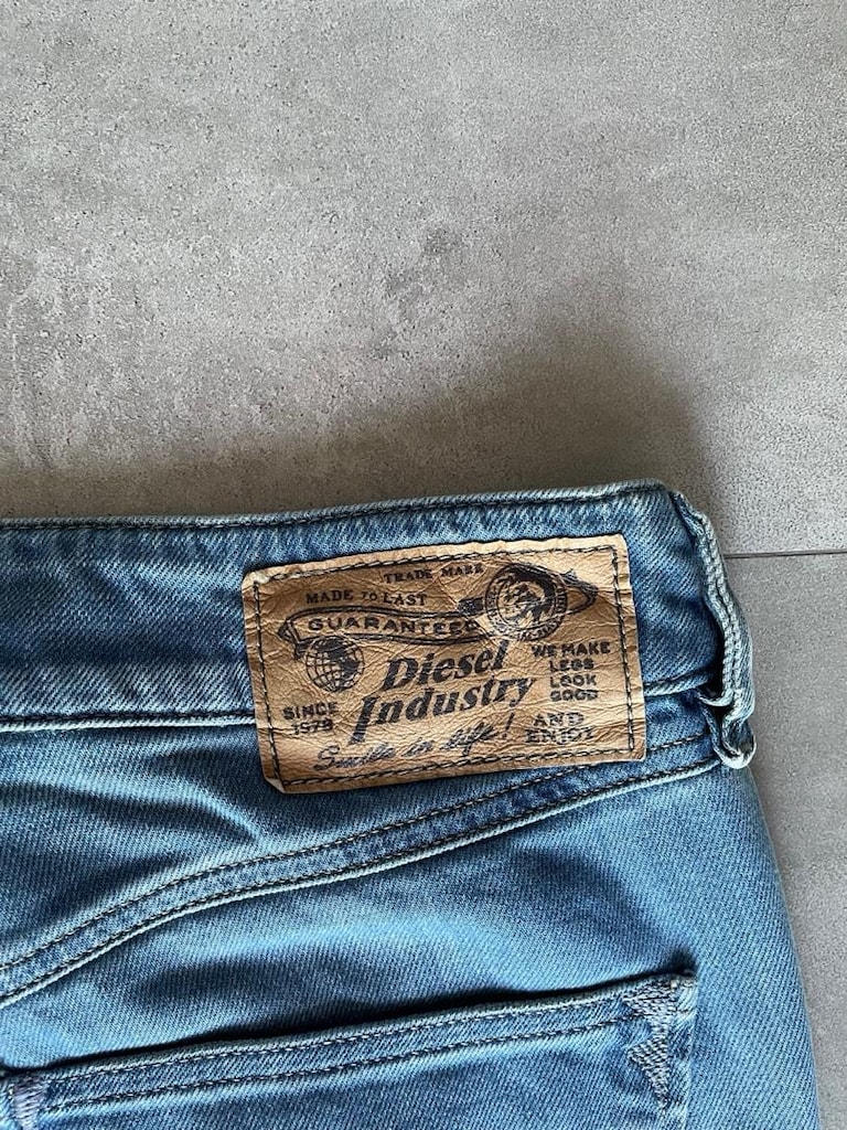 Diesel VIXY Kadın Jean W27 L30 – Düz Paça, Açık Mavi - 5