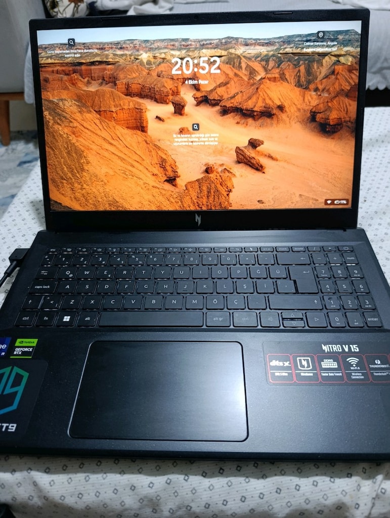 ACER Nitro V 15 13.Nesil Core i9 13900H-RTX4060 8Gb-16Gb-1Tb Ssd-15-6i - 10
