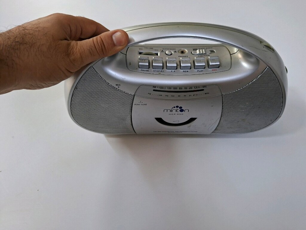 Vintage Minyatür Dekoratif Kaset Çalar - 2
