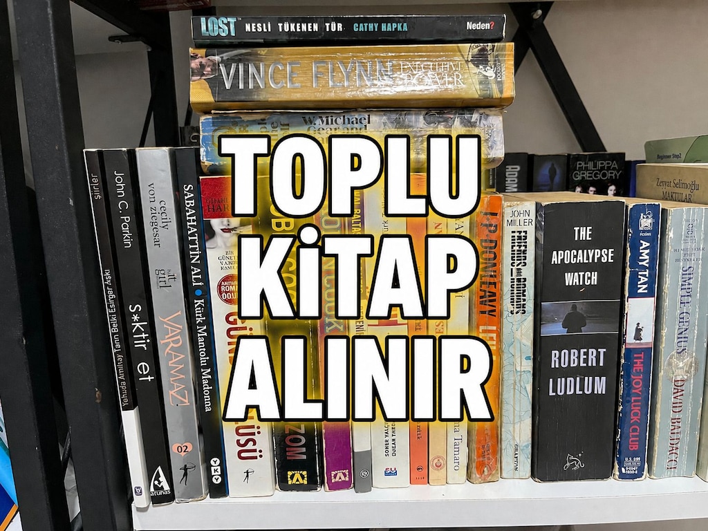 Toplu Kitap Alınır