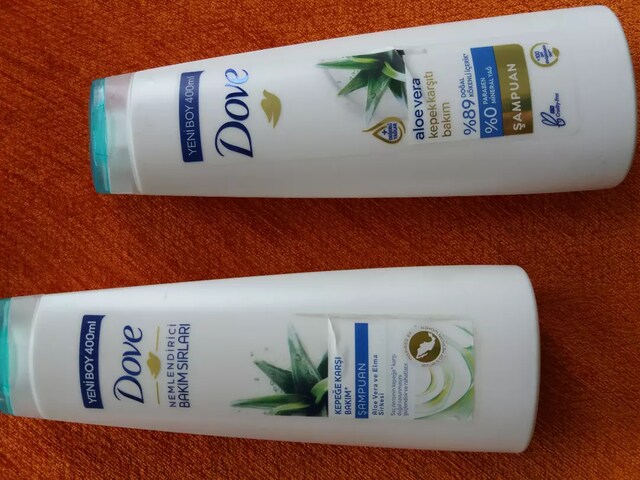 Dove kepeğe karşı aloe vera saç şampuanı