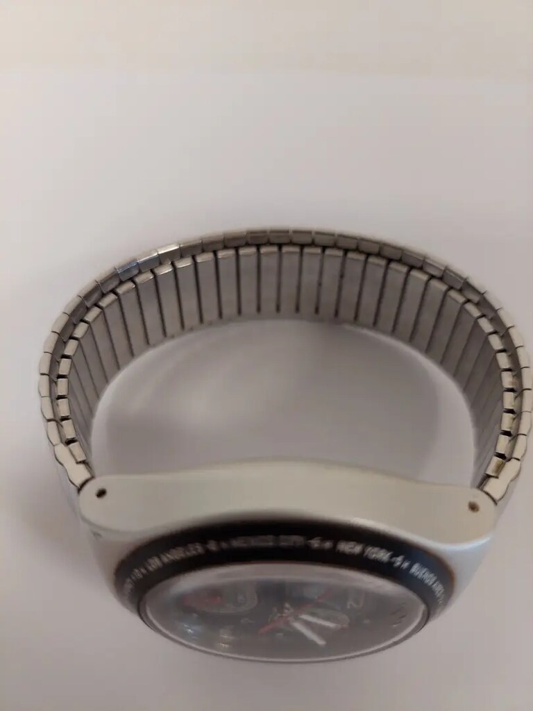 Swatch kol saati (krom yaylı kayış) - 5