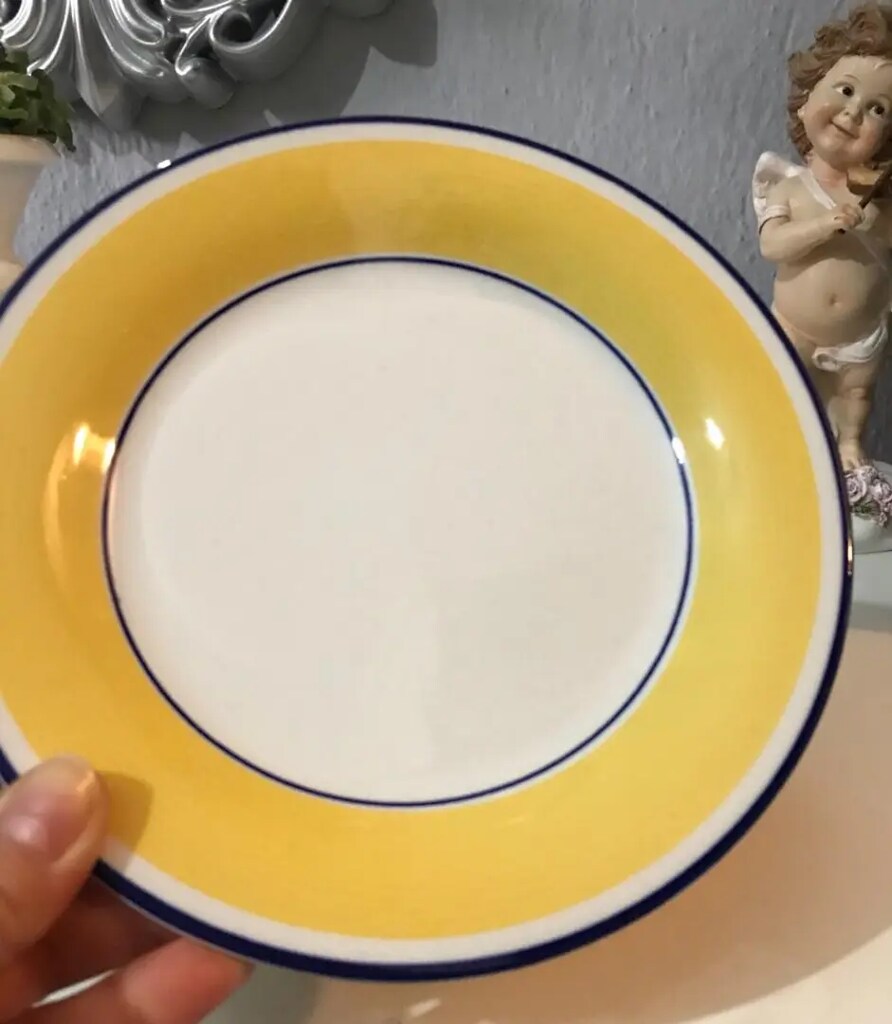 İngiliz Staffordshire Pasta & Tatlı Tabak Seti - 2