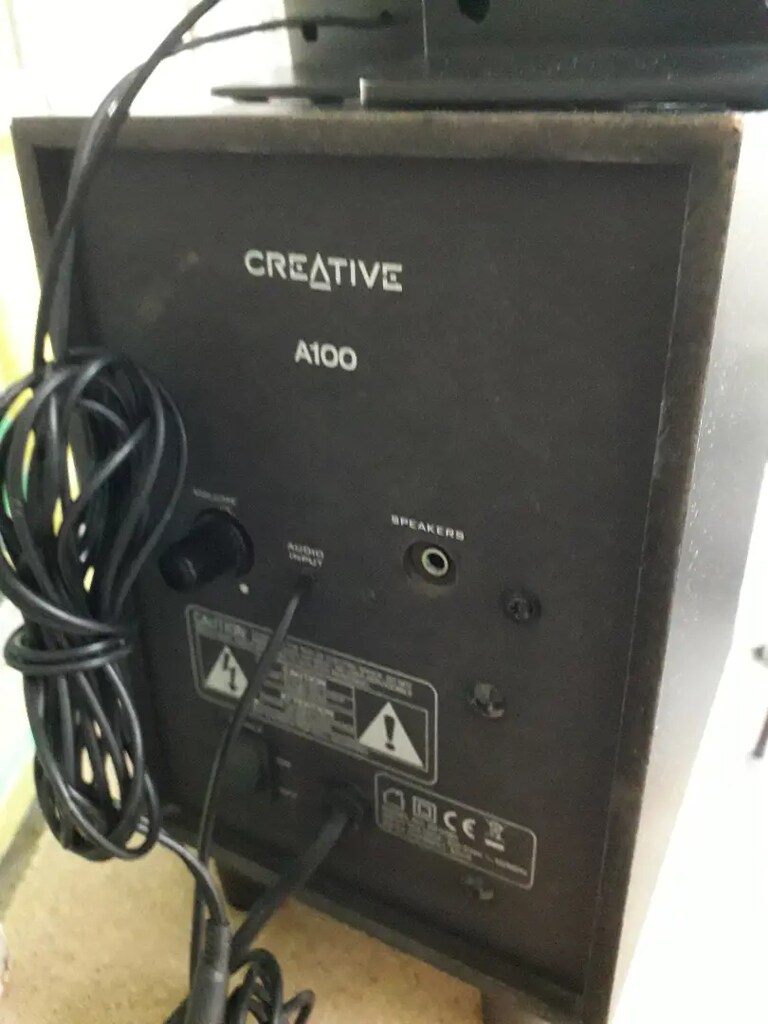 CREATIVE - A100 MARKA VE MODEL NUMARALI 2+1 SES SISTEMI - 3