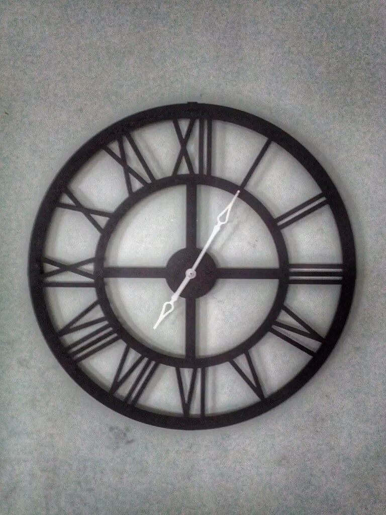 Saat Duvar Orijinal Dev 80cm Çap Ağır bugüne ozel - 2