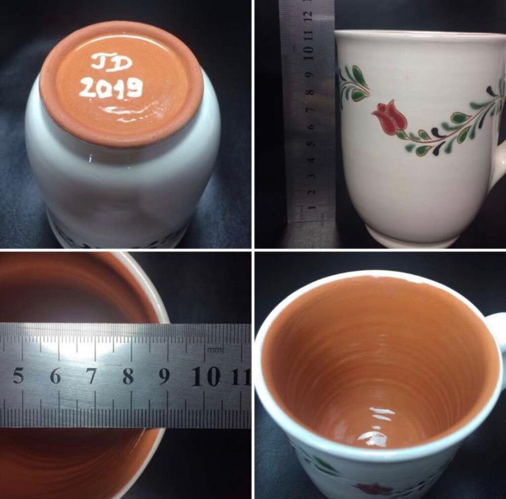 el yapımı seramik kupa fincan - 2