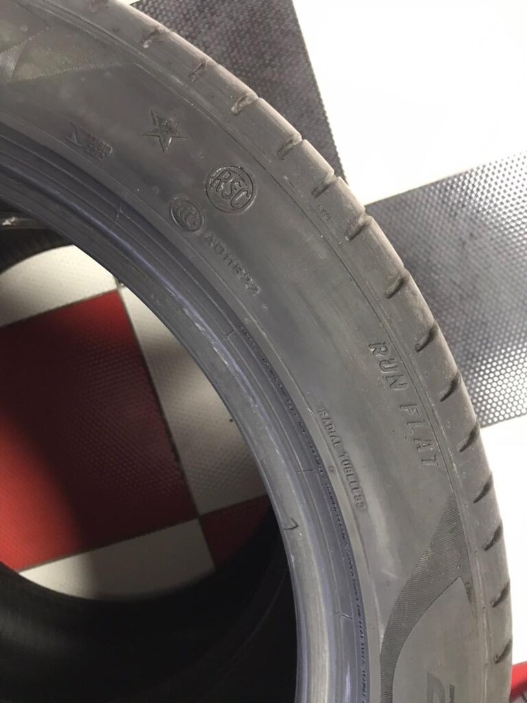 Çıkma lastik ikinçiel 245/45/19 Pirelli patlamayan RFT yazlık 2adetdir - 5