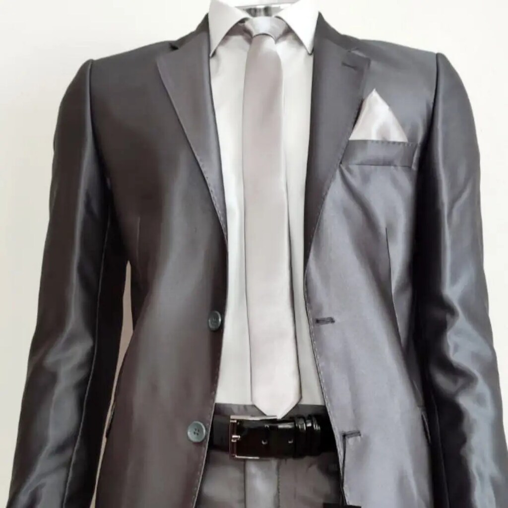 Viskon kumaş 44/6 slimfit tk elbisedir. - 4