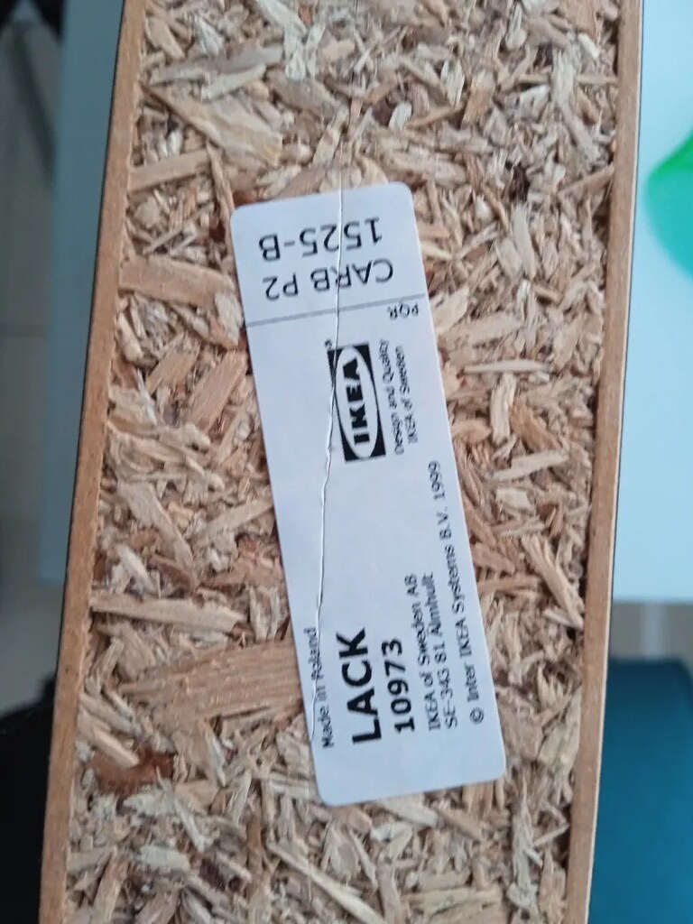 Ikea lack 110*26 cm kahverengi raf - 2