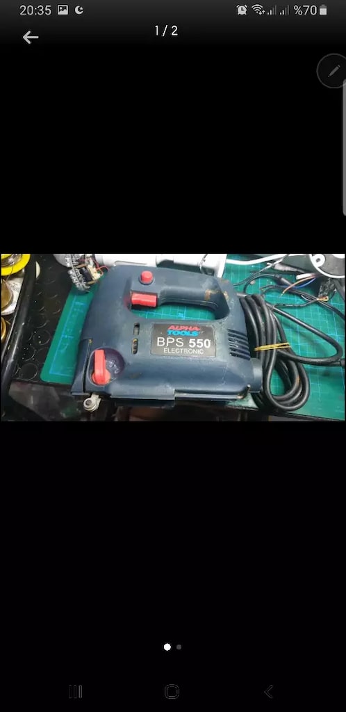 Alpha tools bps 550 dekopaj eksik parça