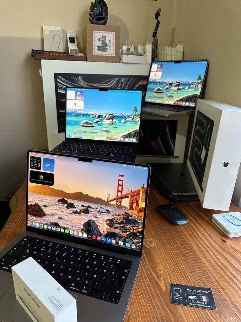 2 yıl Apple türkiye garantili macbook pro M4 çipli 14” 512 gb ssd - 8