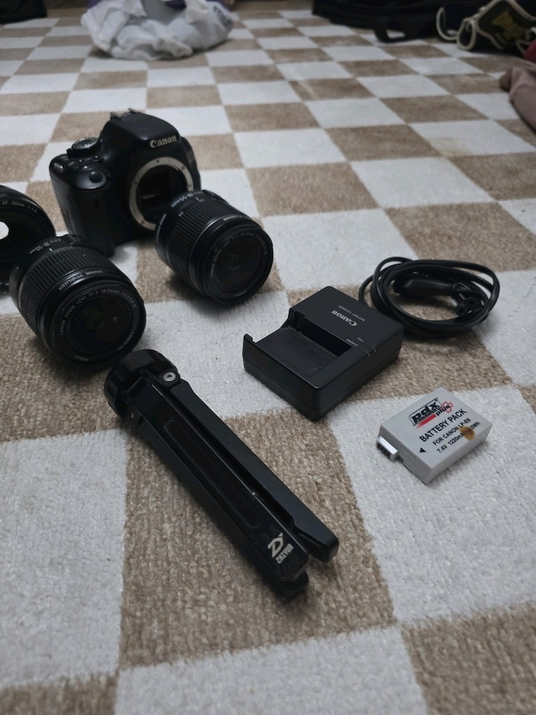 Canon EOS 600D Seti + Lensler - 6