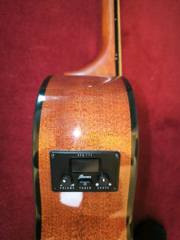 IBANEZ AEG5012-BKH 12 Telli Siyah Elektro Akustik Gitar - 5