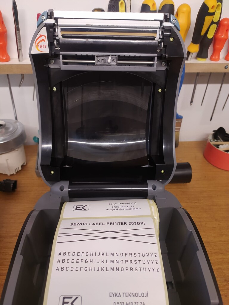 SEWOO LUKHAN LK B30 BARKOD PRINTER YAZICI - 5