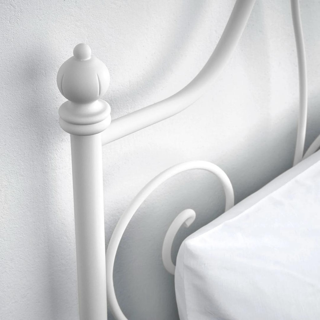Ikea Ferforje Karyola Yatak ve Döşek - 6