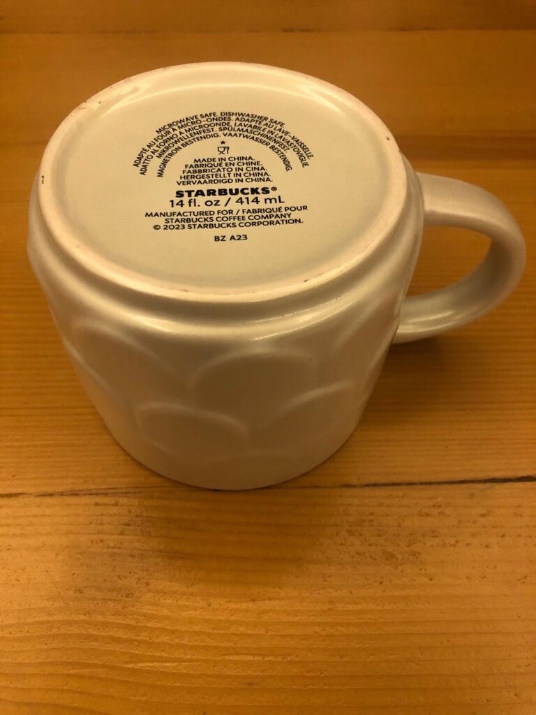 Starbucks Seramik Kupa Beyaz Bardak 414 ml - 4