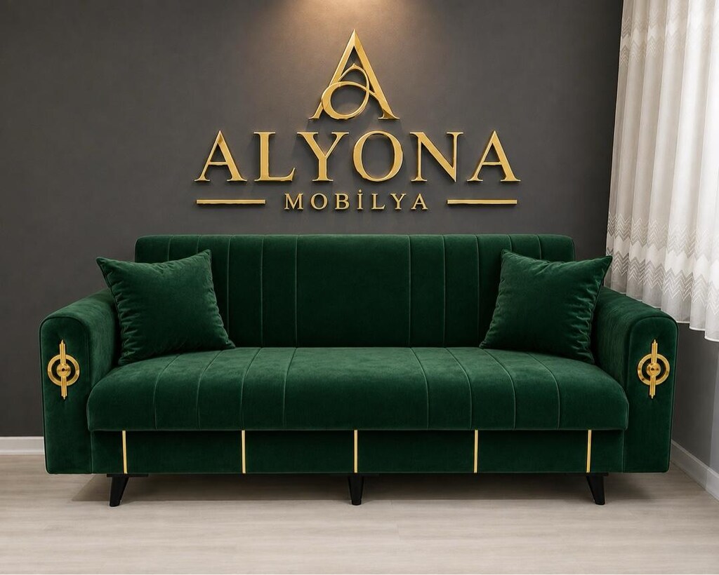 ALYONA MOBİLYA EKONOMİK YATAKLI BAZALI ÇEKYATLAR KANEPELER - 6
